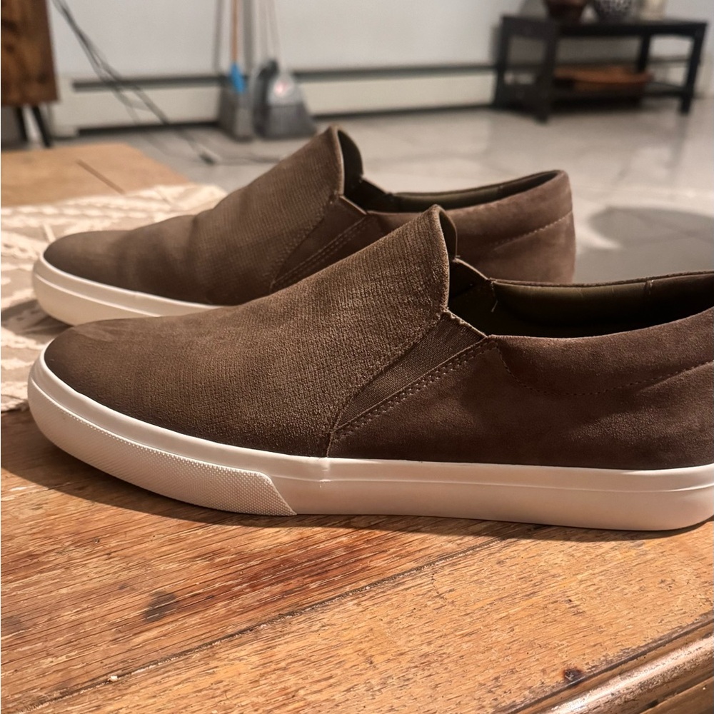 Men's Brown Slip-On Shoes